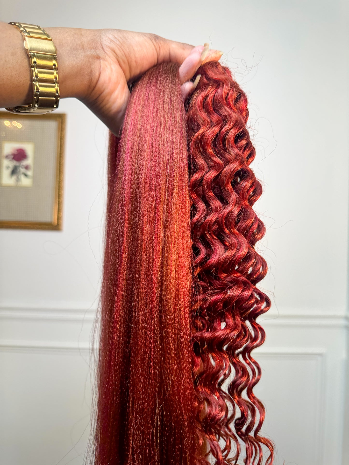 Rowdy Red Bundle (1 Human Hair Bundle)